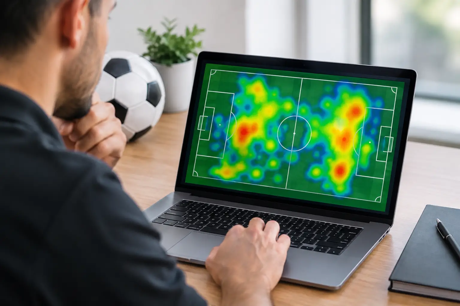 Como interpretar heatmap de gols no futebol virtual