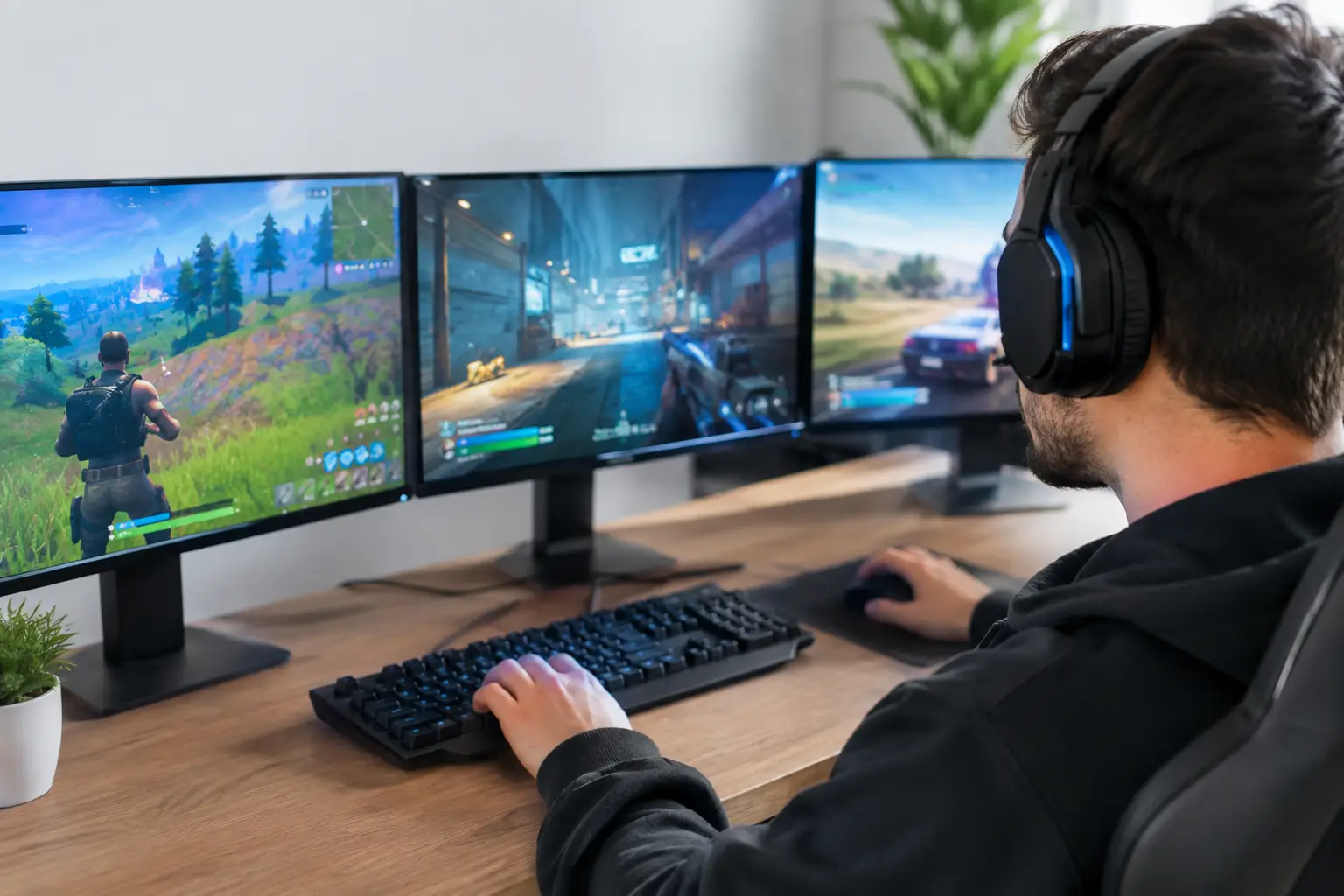 Como monitorar vários jogos virtuais sem atrasos