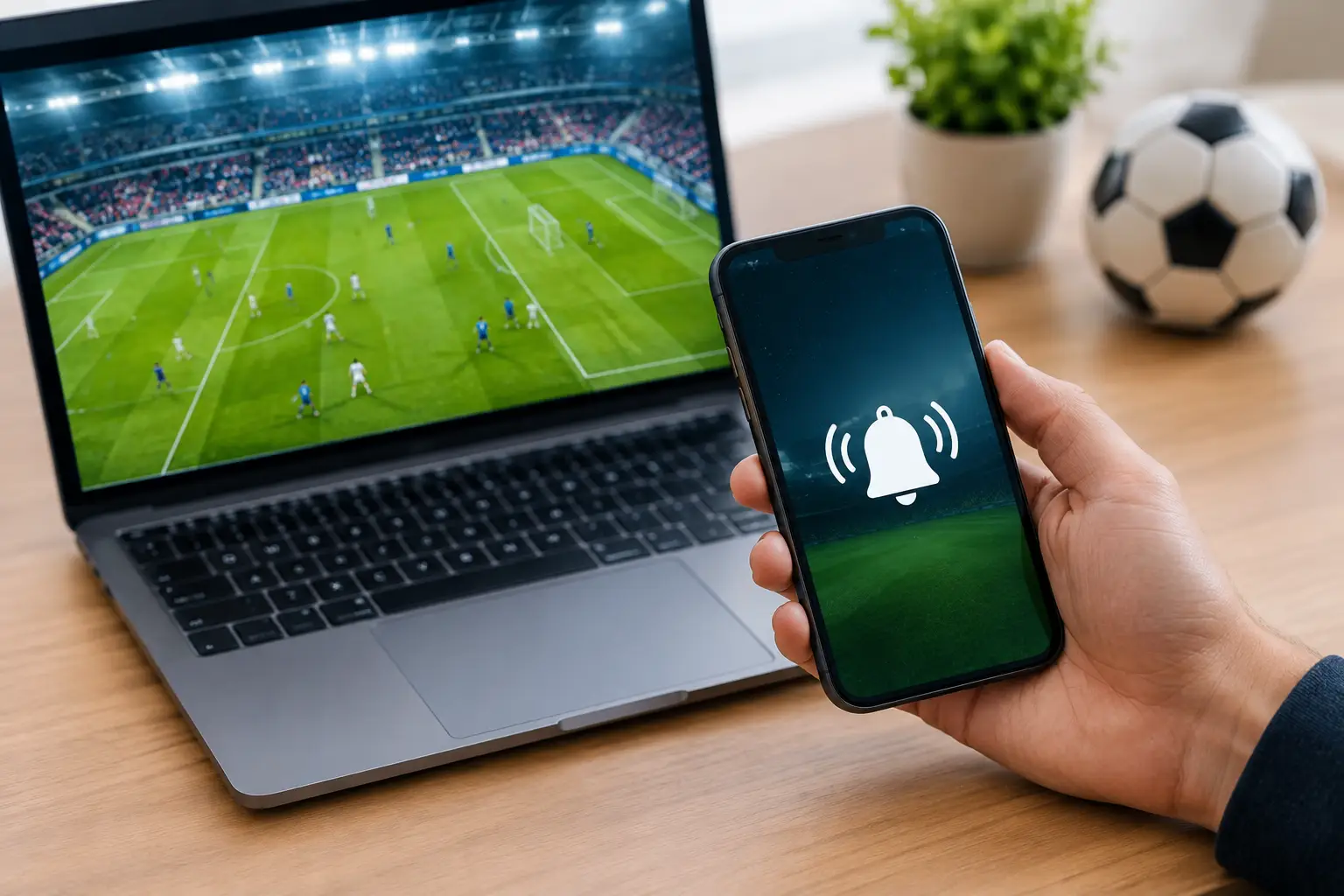 Como usar alertas automáticos no futebol virtual